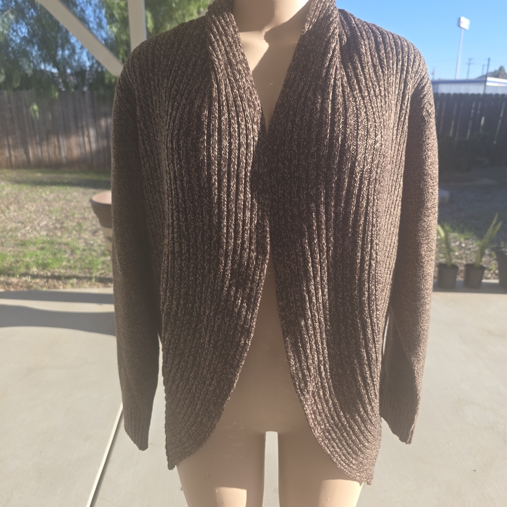 Brown Cardigan Women's Sweater